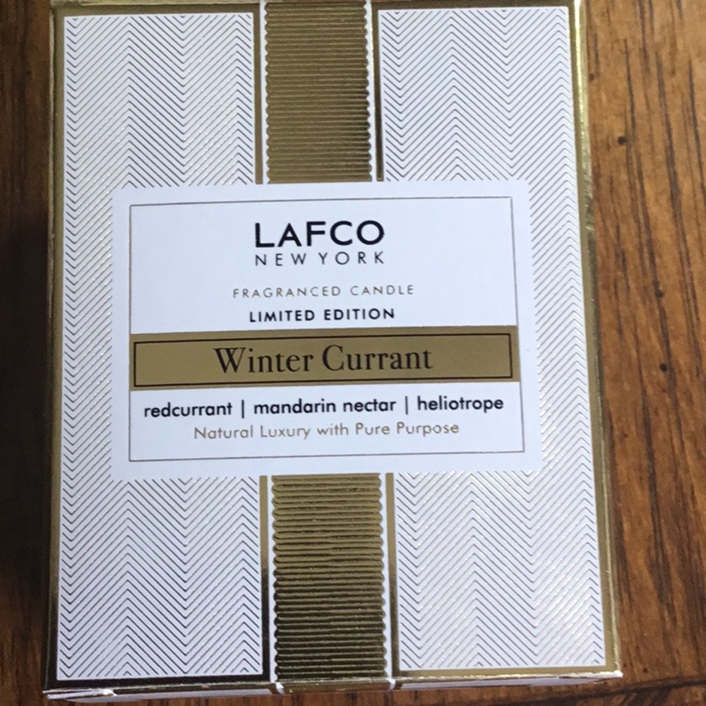 NEW in boxes. Bundle of 3 Lafco Winter Currant Votives - Picture 2 of 10